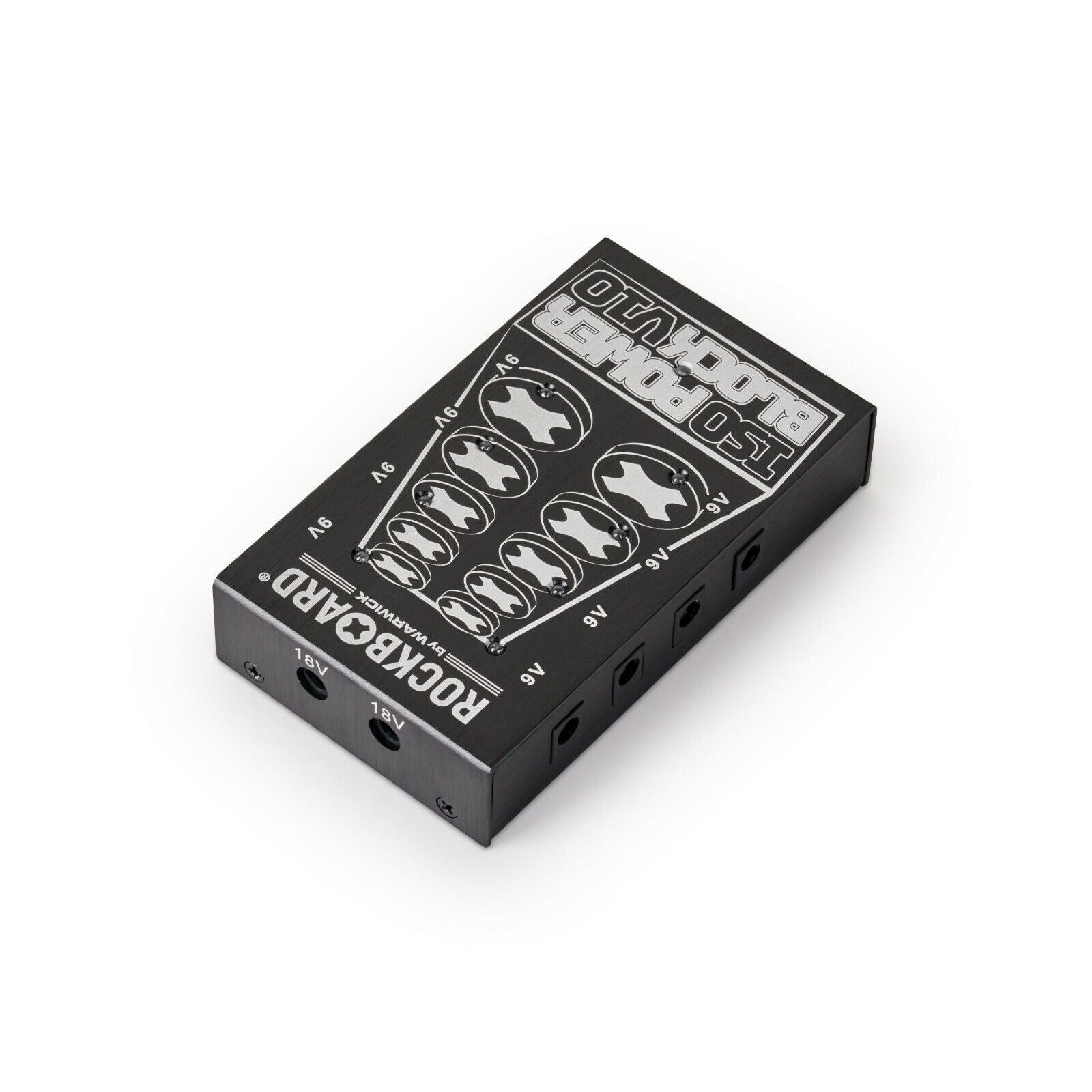 RockBoard ISO Power Block V10 power supply — side profile view