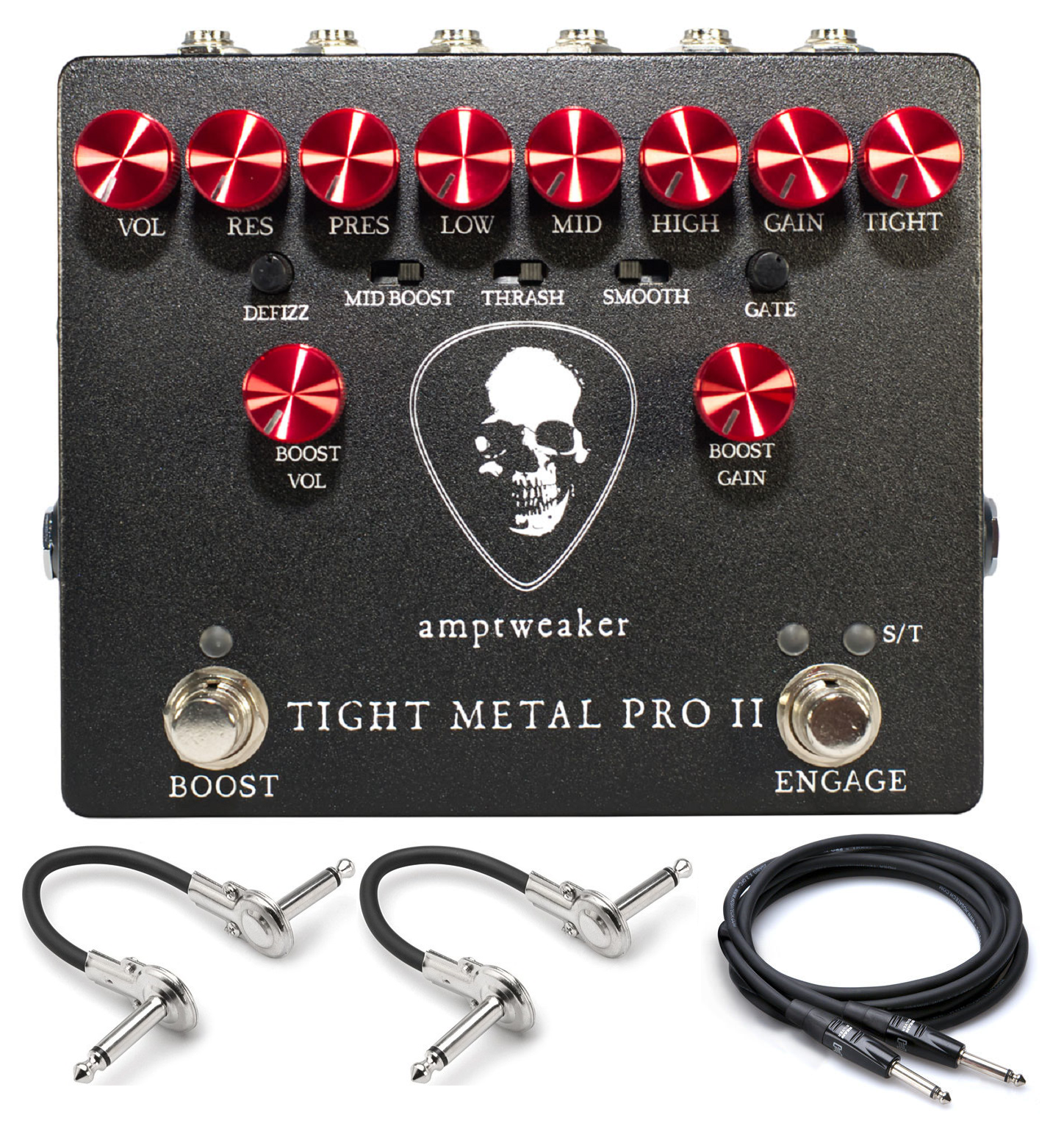 New Amptweaker Tight Metal Pro II Distortion Guitar Effects Pedal