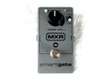 MXR M135 Smart Gate noise gate pedal — silver enclosure, top view with Trigger Level knob