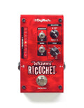 DigiTech Whammy Ricochet pitch shift pedal — red housing with trajectory LED ladder