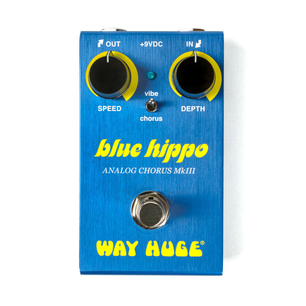 Way Huge Blue Hippo Analog Chorus MkIII guitar pedal