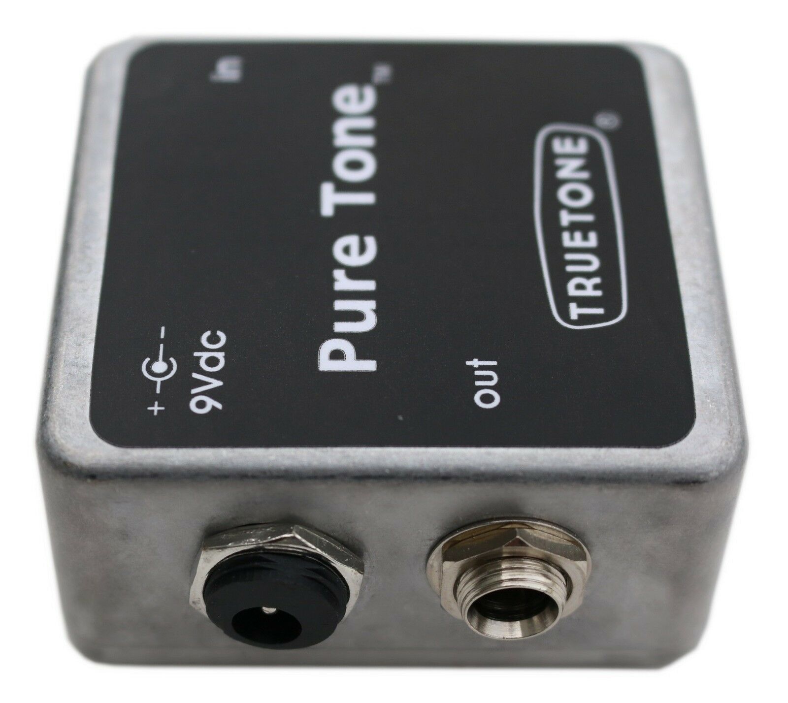 Truetone Pure Tone buffer pedal detail