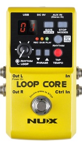 Open Box NUX Loop Core Looper Guitar Effects Pedal