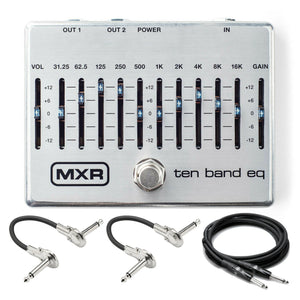 New MXR M108S 10 Band Graphic EQ Equalizer Guitar Effects Pedal