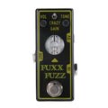 New Tone City T10 Fuxx Fuzz black mini guitar pedal with Vol, Tone, Gain and Crazy mode switch