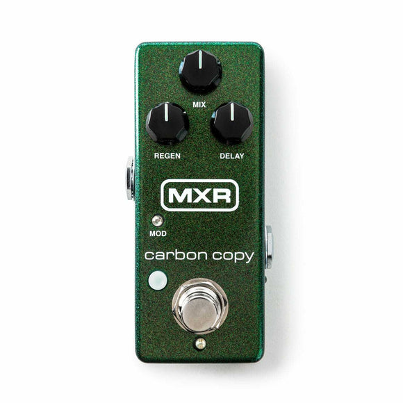 Used MXR M299 Carbon Copy Mini Analog Delay Guitar Effects Pedal