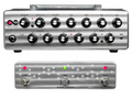 One Control BJF-S66 100W amp head — silver chassis with FS-P3 footswitch