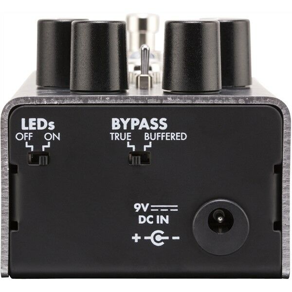 Fender Engager Boost pedal — angled control view