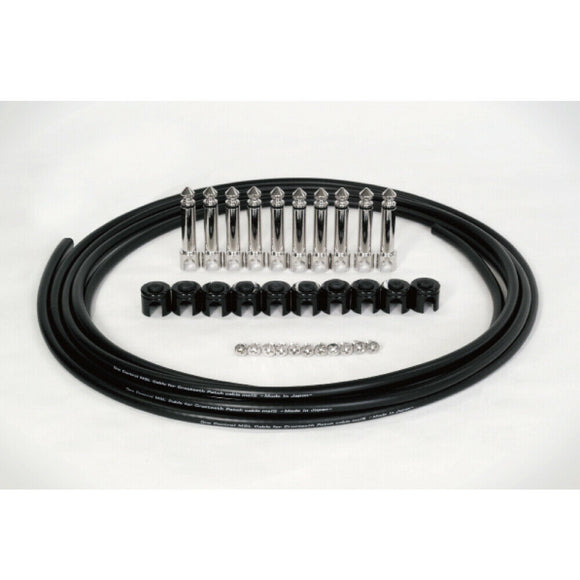 New One Control CrocTeeth Solderless Patch Cable Kit for Pedalboards