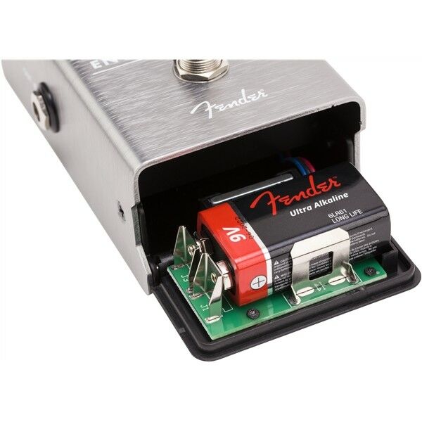 Fender Engager Boost pedal — top knobs detail