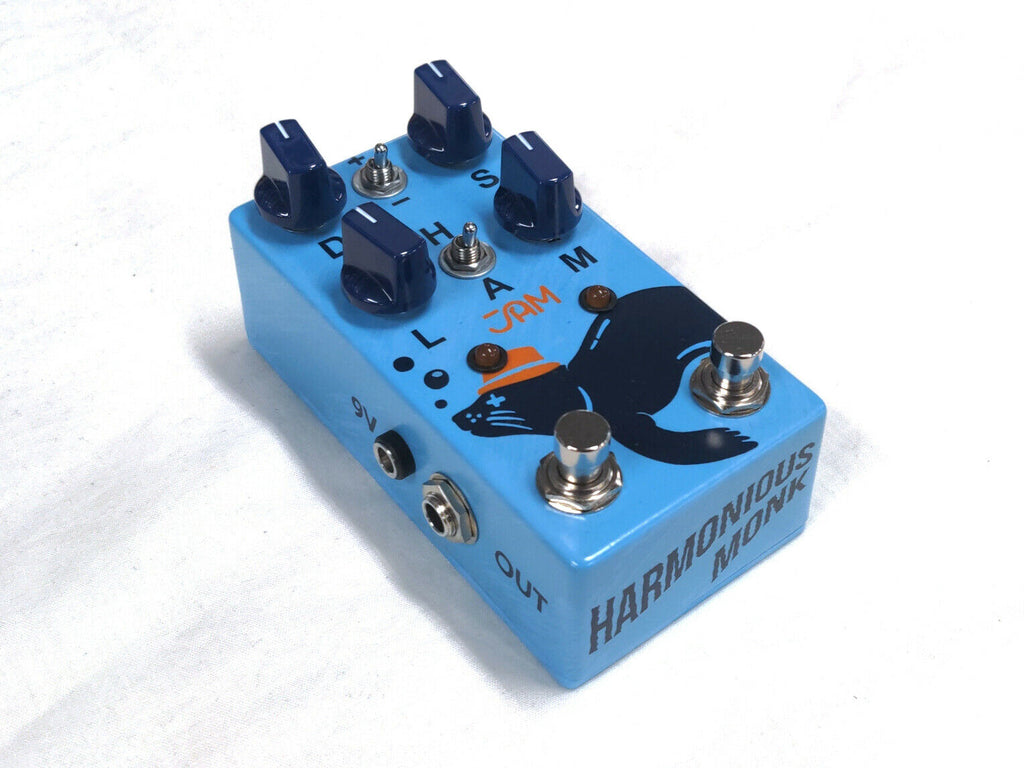 Used JAM Pedals Harmonious Monk Harmonic Tremolo Guitar Effects Pedal
