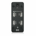 One Control USB Porter pedalboard power supply — black, four USB outputs