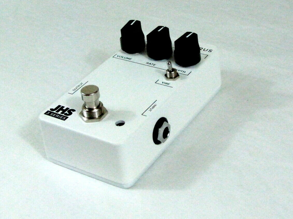 JHS 3 Series Chorus pedal — angled view showing Vibe toggle