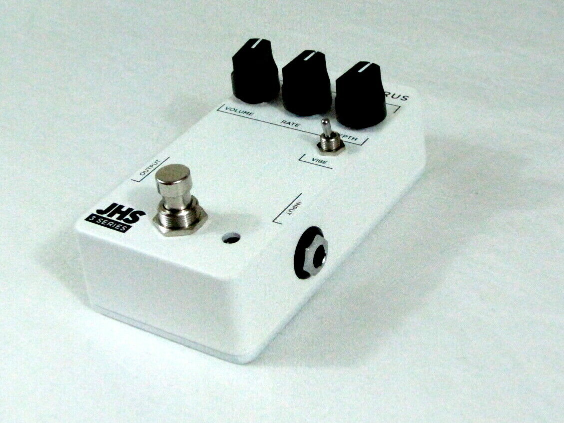 JHS 3 Series Chorus pedal — angled view showing Vibe toggle