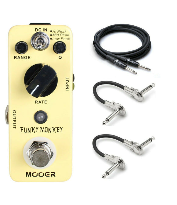 New Mooer Funky Monkey Auto Wah Guitar Effects Pedal