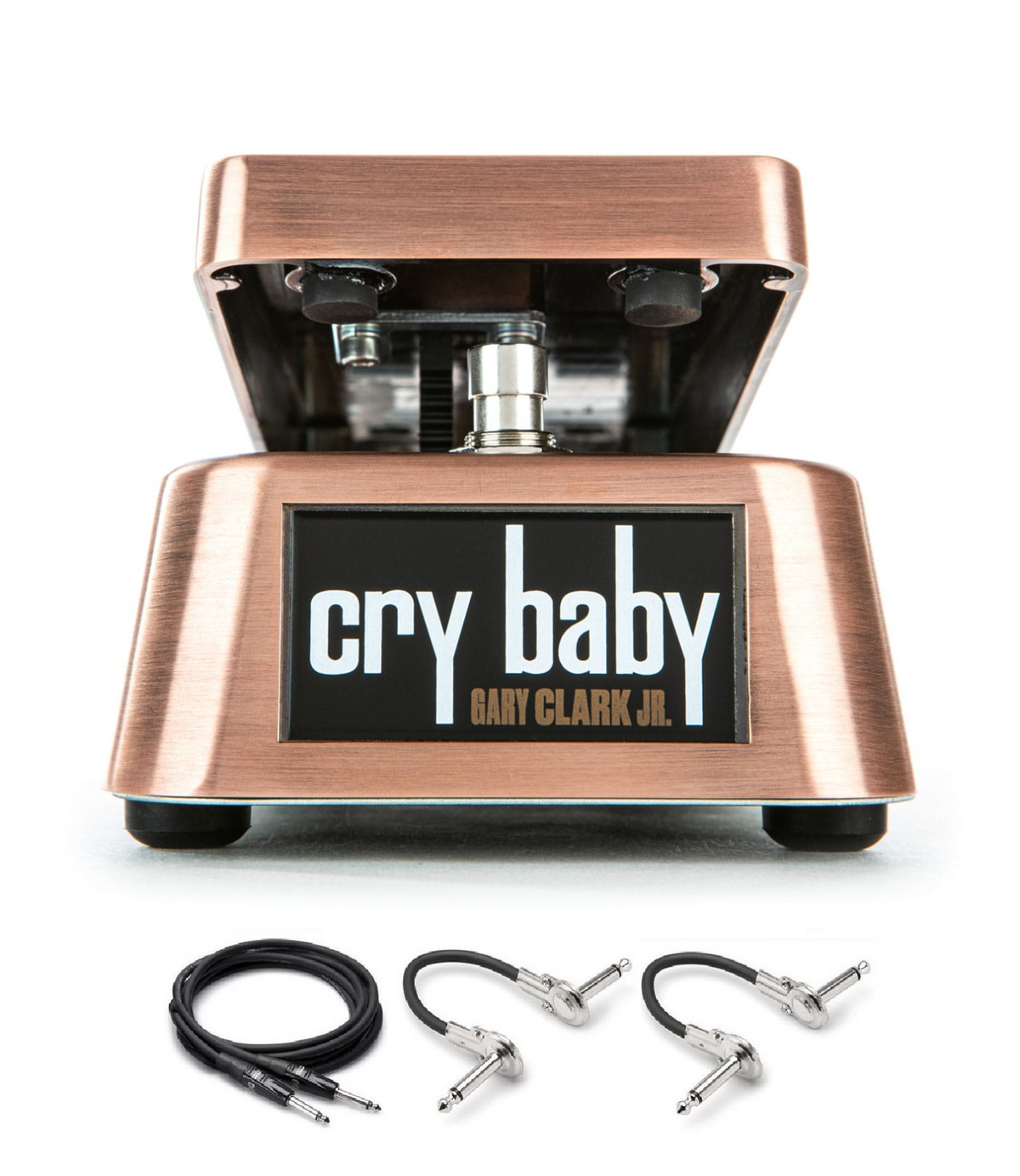 Dunlop GCJ95 Gary Clark Jr Cry Baby wah pedal — copper finish with cables
