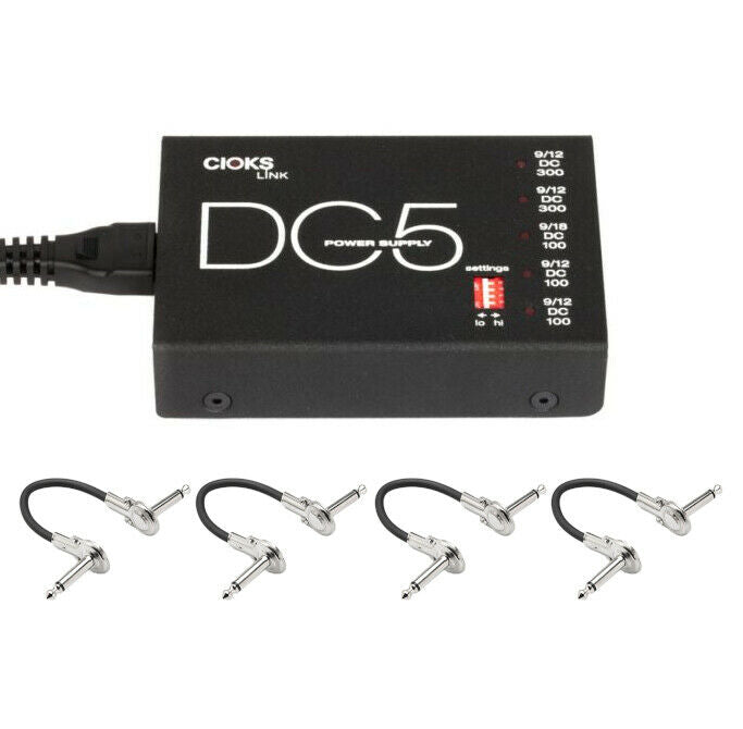 New CIOKS DC5 Link Guitar Effects Pedal Power Supply