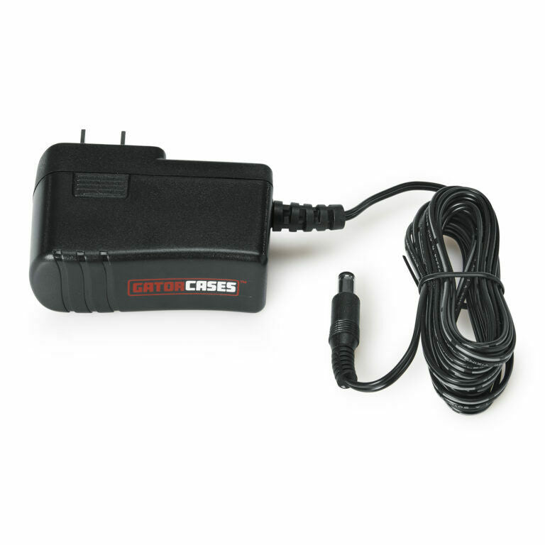 Gator Power-1 black 9V DC pedalboard power supply with attached cable