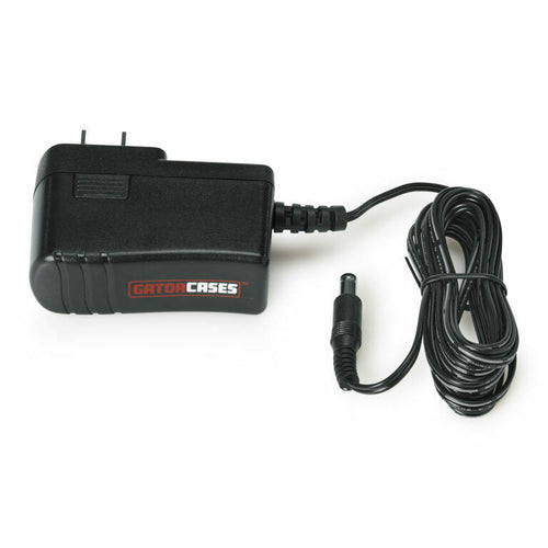 Gator Power-1 black 9V DC pedalboard power supply with attached cable