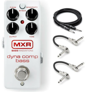 New MXR M282 Bass Dyna Comp Mini Compressor Guitar Effects Pedal