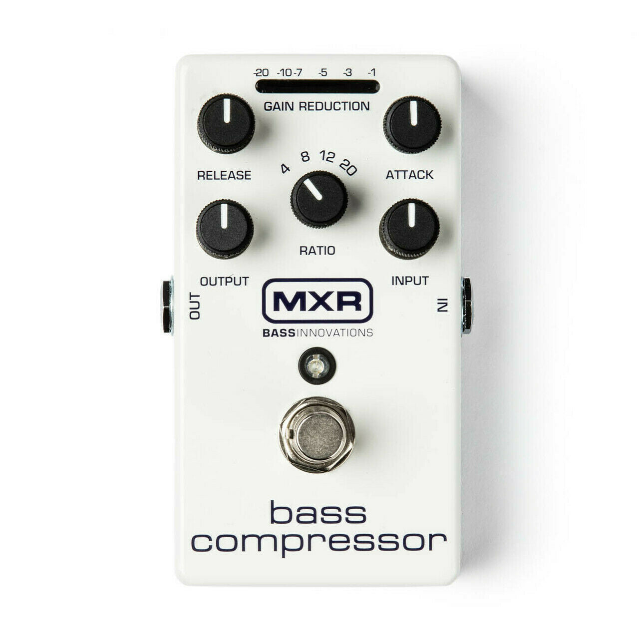 MXR M87 Bass Compressor pedal — front control view