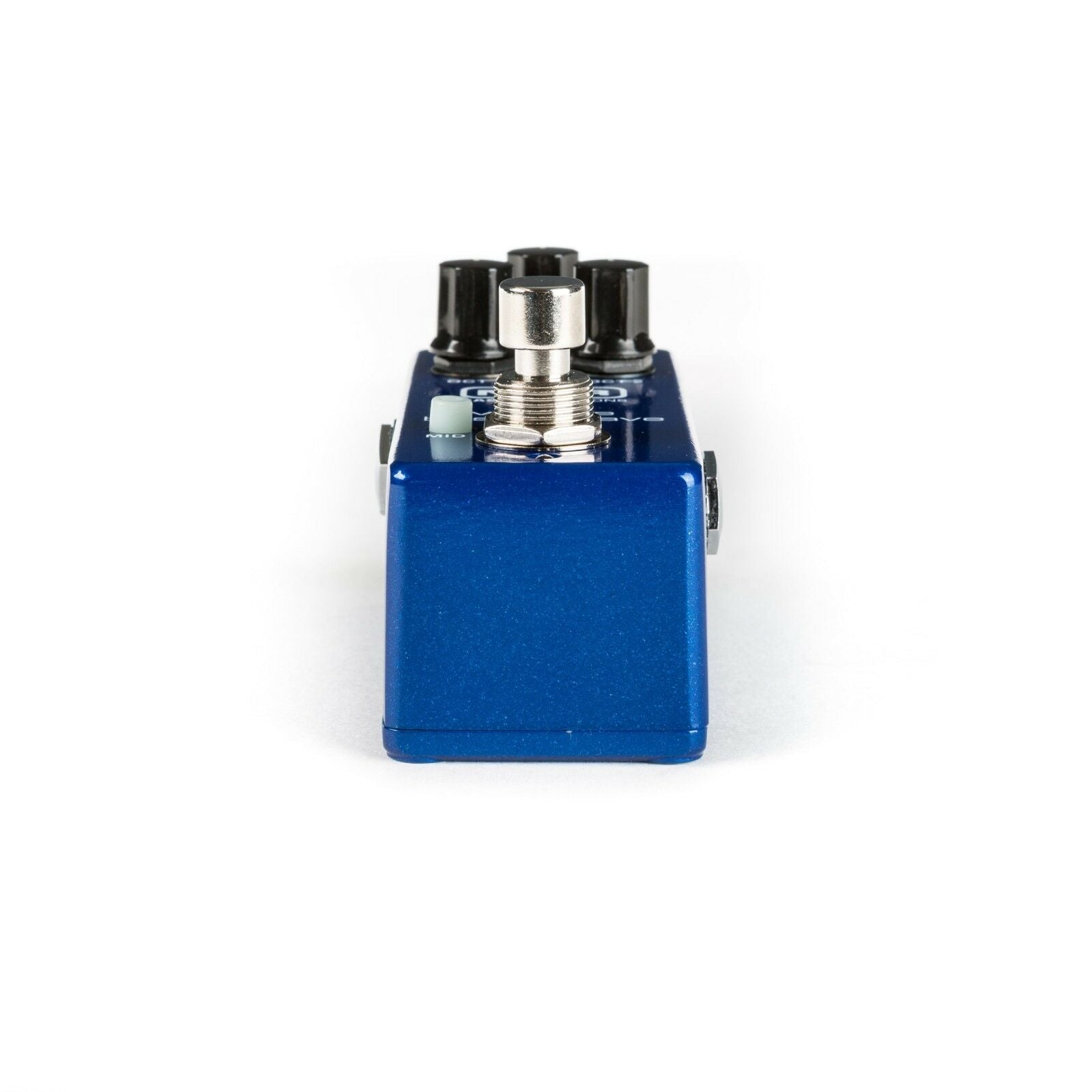 MXR M280 Vintage Bass Octave — Mid switch and footswitch detail