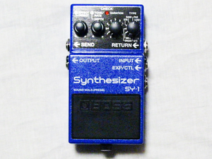 Used Boss SY-1 Synthesizer Guitar Effects Pedal