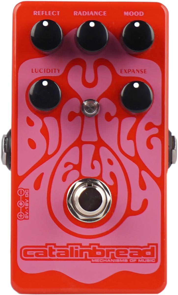 Catalinbread Bicycle Delay Guitar Effects Pedal Front