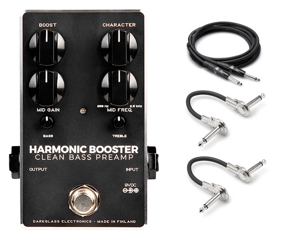 New Darkglass Harmonic Booster Clean Preamplifier Bass Guitar Effects Pedal