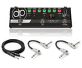 Tech 21 DP-3X dUg Pinnick signature bass distortion pedal — black, with included cables