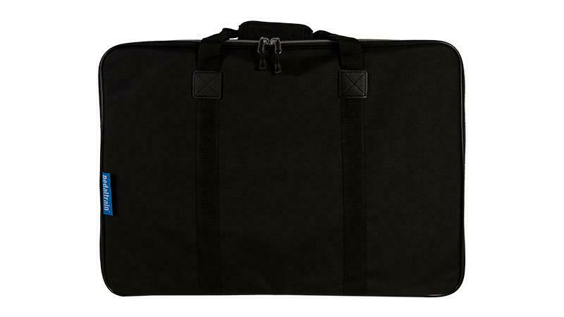 Pedaltrain Classic 3 pedal board — black case with shoulder strap