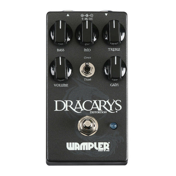 New Wampler Dracarys Distortion Overdrive Guitar Effects Pedal
