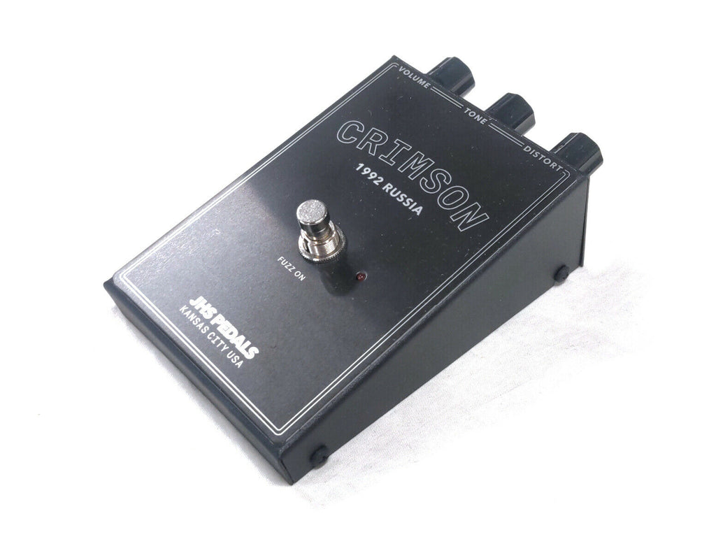Used JHS Crimson Fuzz Guitar Effects Pedal Legends of Fuzz Series