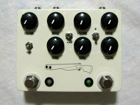 Used JHS Double Barrel V4 Overdrive Guitar Effects Pedal