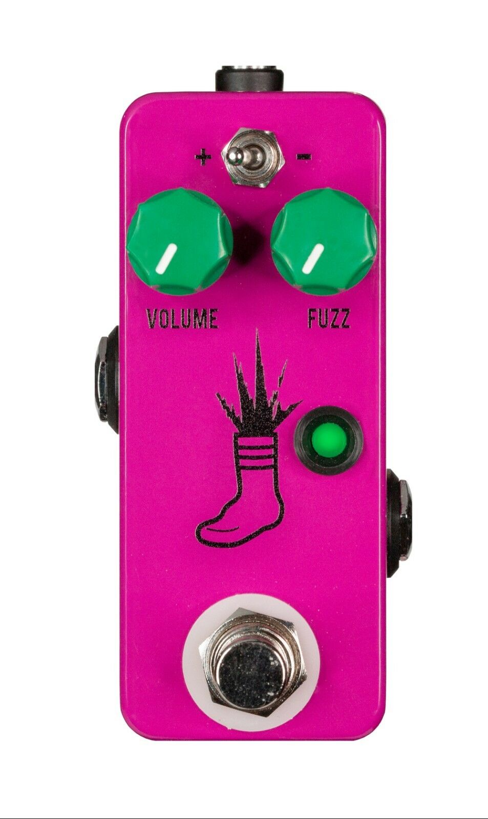 New JHS Mini Foot Fuzz V2 Guitar Effects Pedal