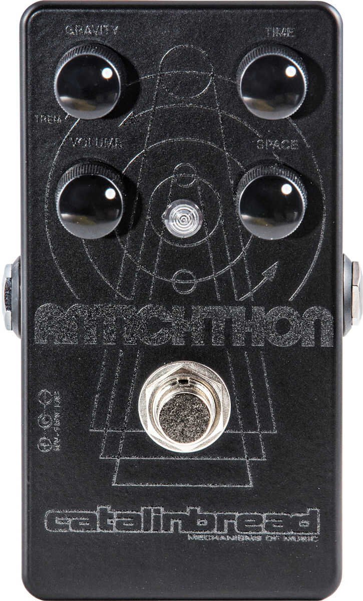 Catalinbread Antichthon Fuzz Tremolo Guitar Effects Pedal Front