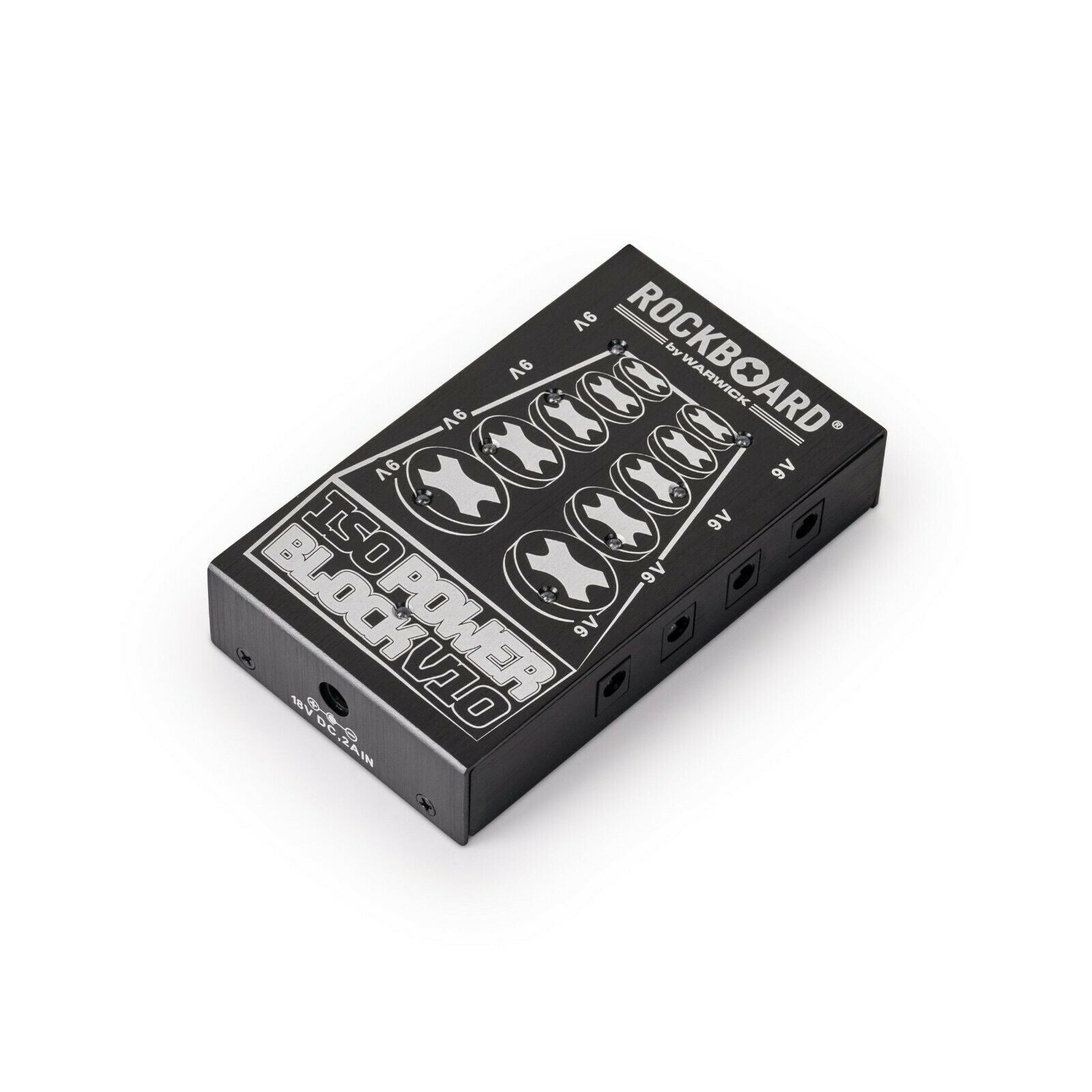 RockBoard ISO Power Block V10 power supply — output jack detail