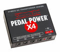 Voodoo Lab Pedal Power X4 Expander Kit power supply - black enclosure with isolated DC outputs