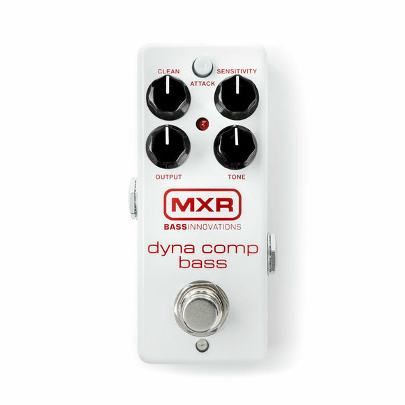 Used MXR M282 Bass Dyna Comp Mini Compressor Guitar Effects Pedal