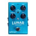 Source Audio Lunar Phaser SA241 pedal — blue anodized housing, top-mounted controls