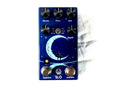 Walrus Audio Slö Multi Texture Reverb Pedal — blue enclosure with crescent moon artwork, bypass and sustain switches