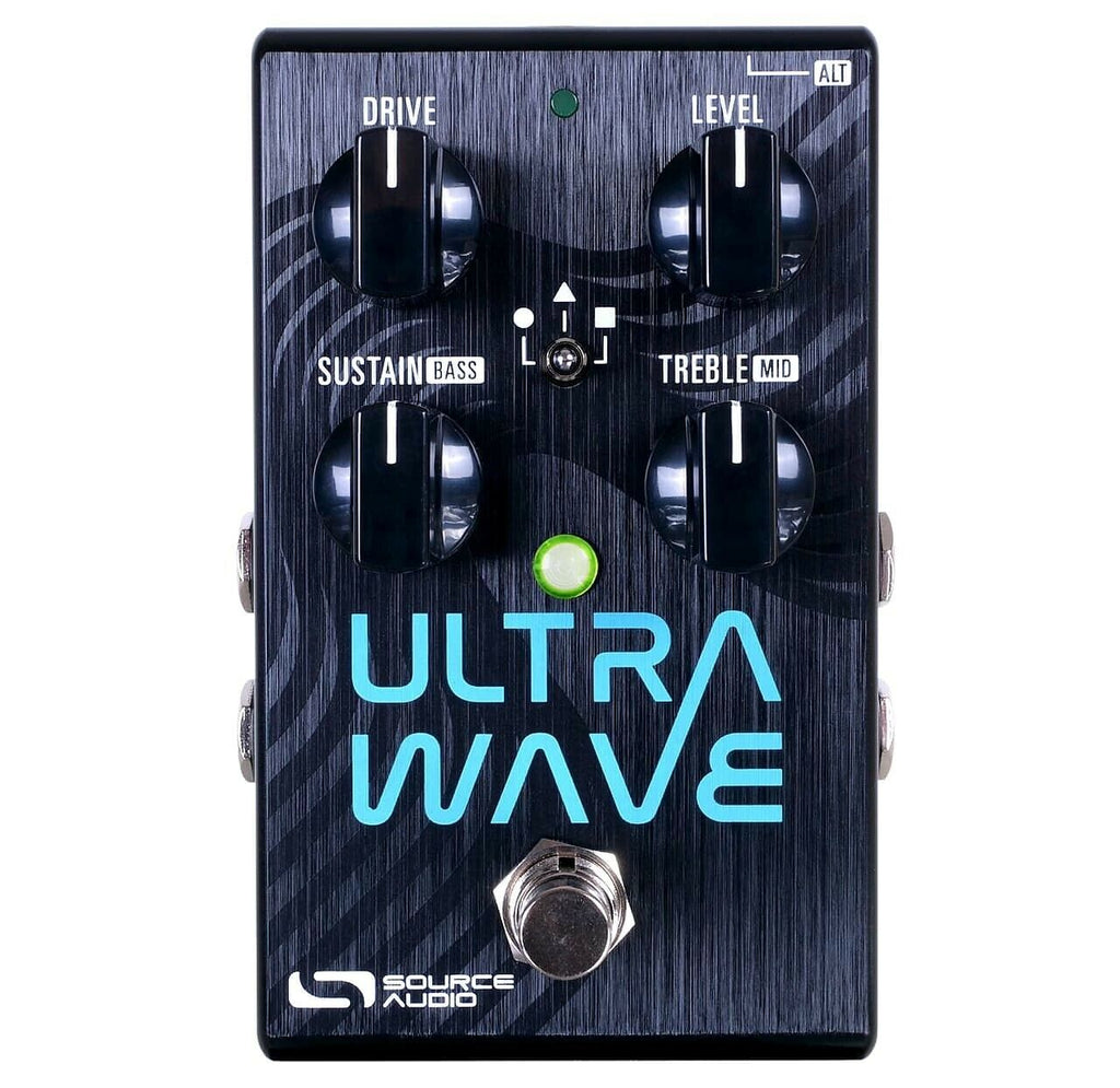 Source Audio SA250 Ultrawave Multiband Processor pedal top, black enclosure