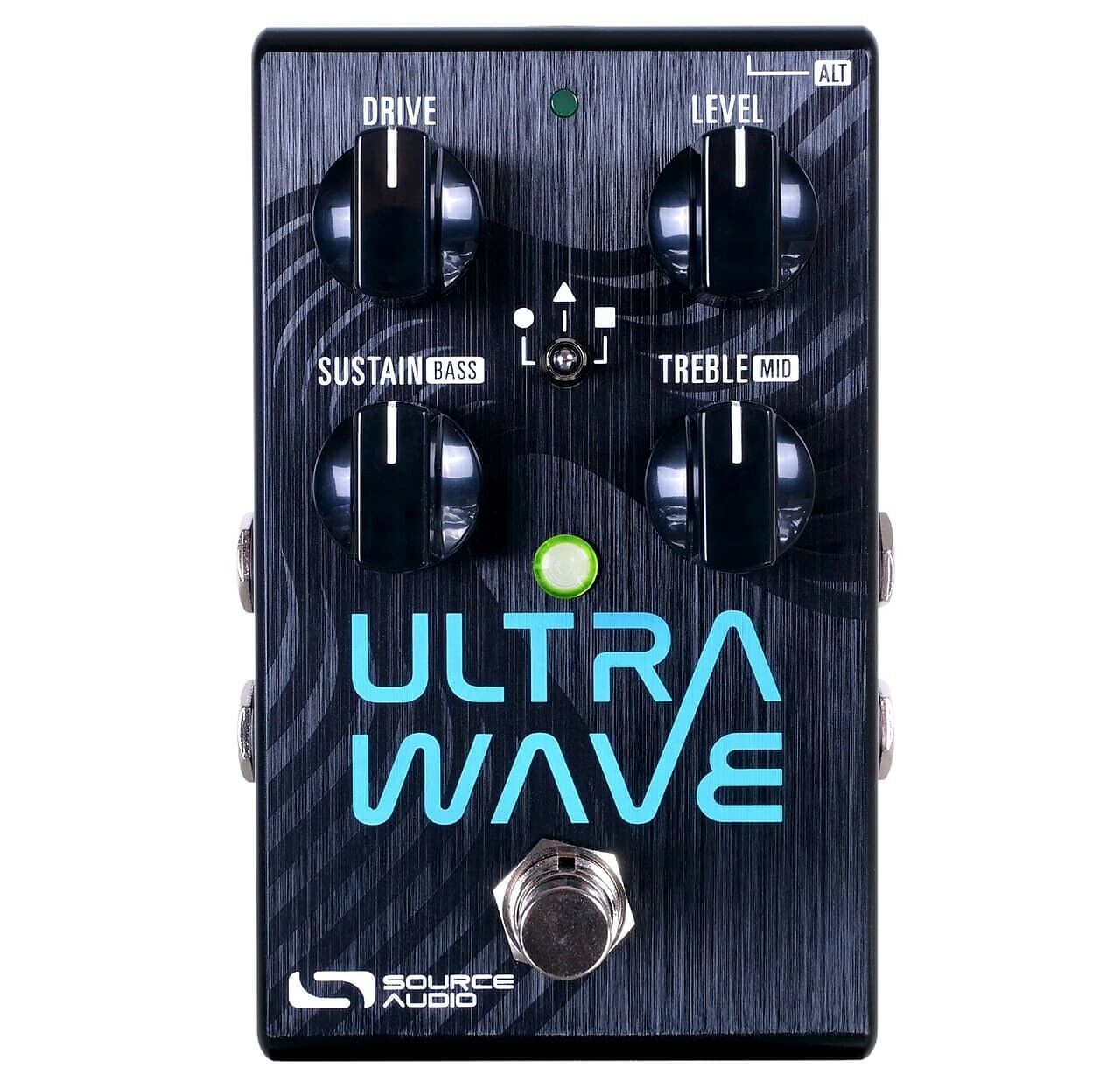 Source Audio SA250 Ultrawave Multiband Processor pedal top, black enclosure