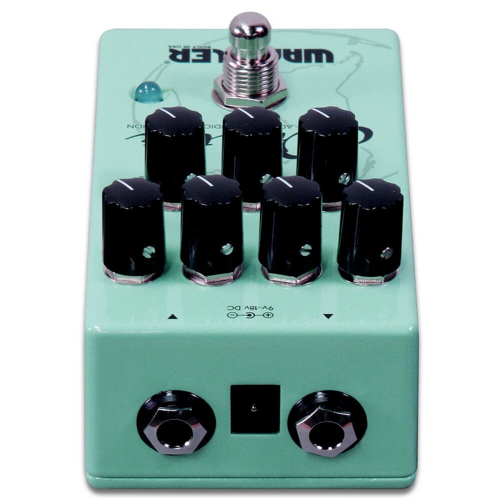 Wampler EQuator EQ pedal — side view showing pedalboard-ready profile