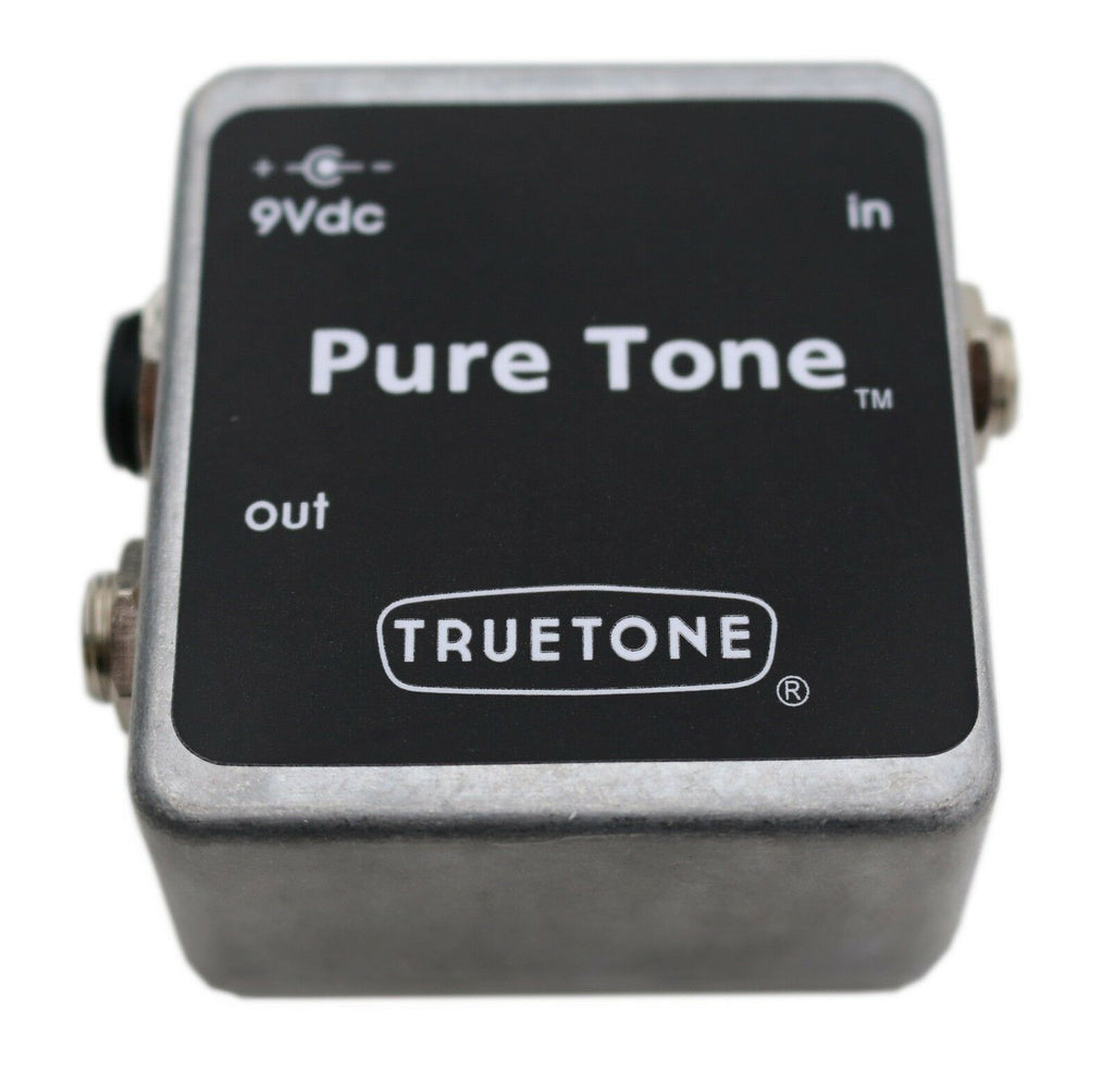 Truetone Pure Tone buffer guitar pedal top view