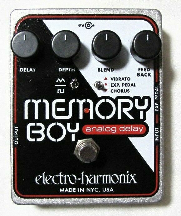 Used Electro-Harmonix Memory Boy Analog Delay w/Chorus/Vibrato Effect Pedal
