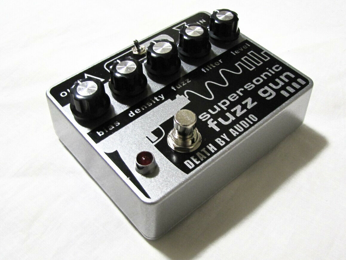 Used Death By Audio Supersonic Fuzz Gun Fuzz Guitar Effects Pedal