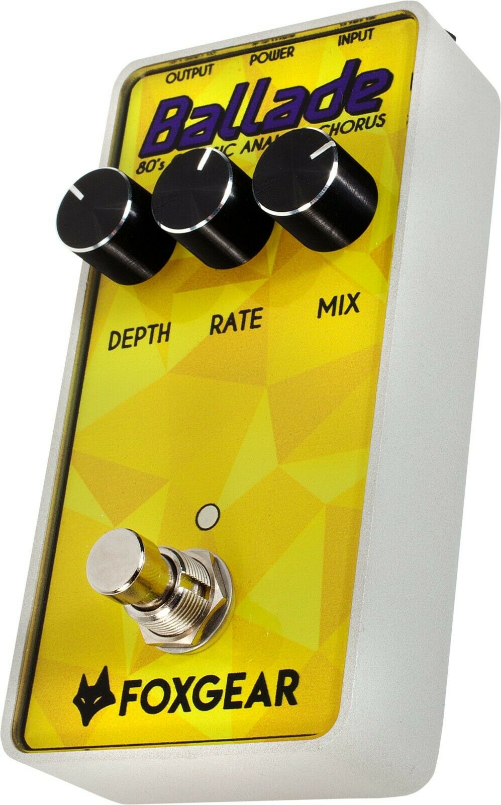 New Foxgear Ballade 80's Analog Chorus Guitar Effects Pedal