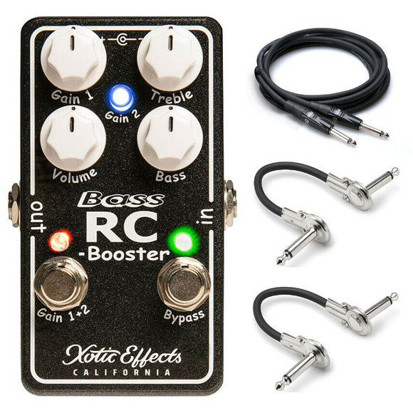 New Xotic Effects Bass RC Booster V2 Bass Guitar Effects Pedal