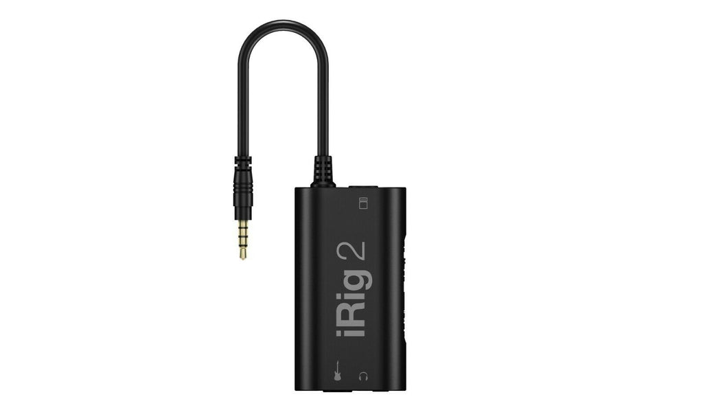 New IK Multimedia iRig 2 Mobile Guitar Interface